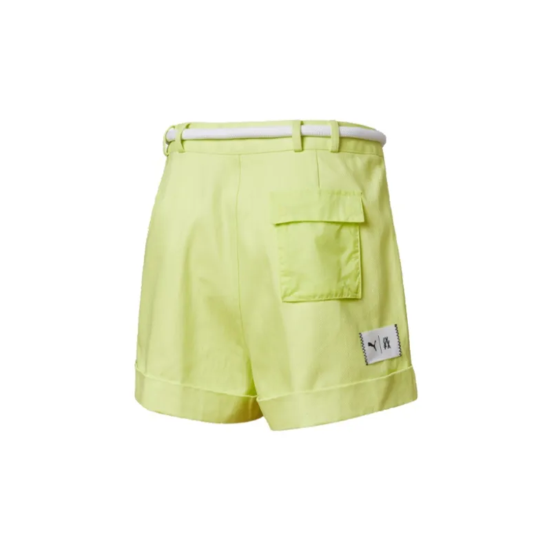PUMA Casual Shorts Women's Yellow-1