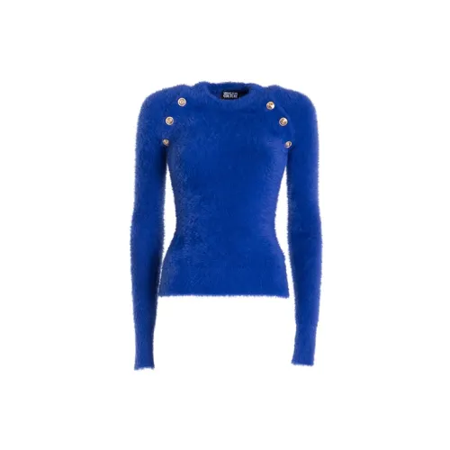 VERSACE JEANS Sweaters Women's Blue