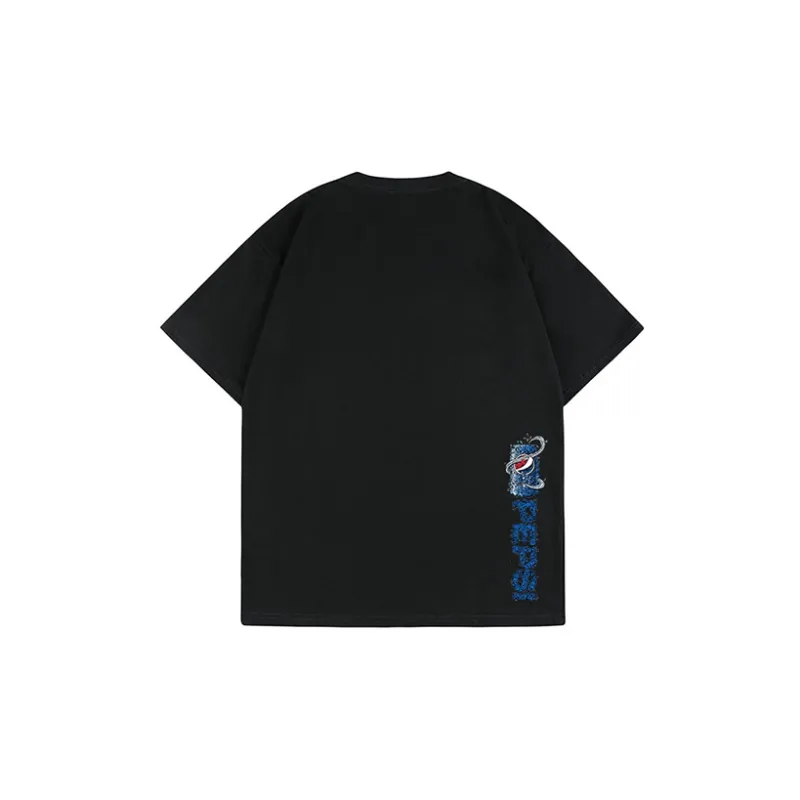 Pepsi Straight T-Shirt Unisex White-4