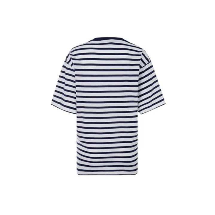 ETRE CECILE Regular T-Shirt Women's White Blue-1