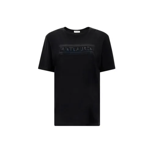 SAINT LAURENT T-Shirts Women's Black