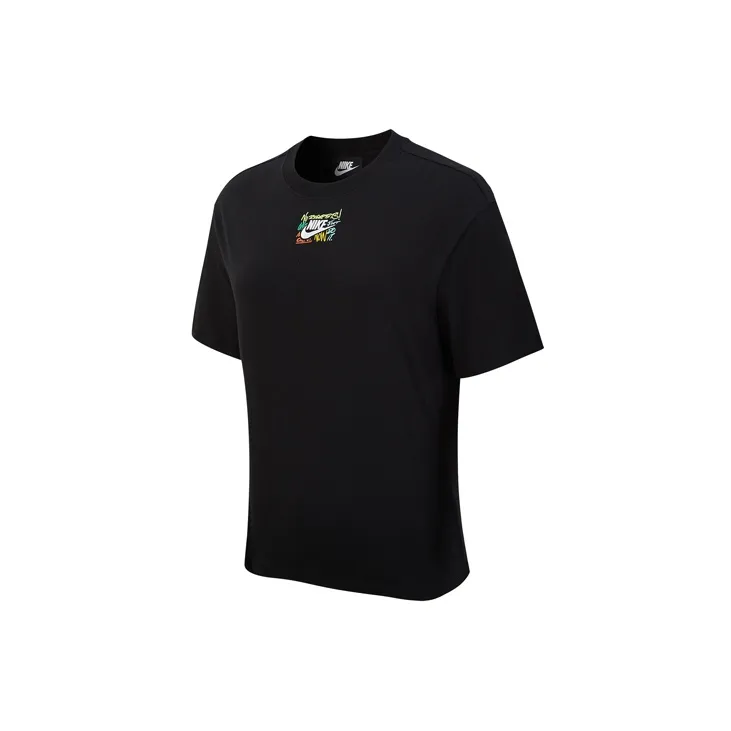 Nike T-Shirts Women's Black-1