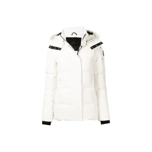 Moose Knuckles Puffer Jackets Women's White