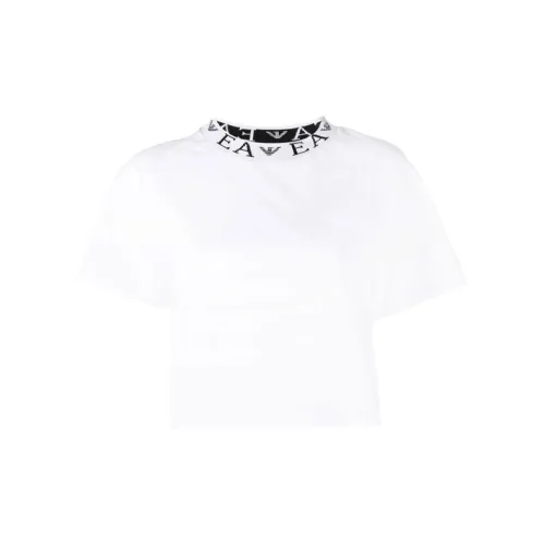 EMPORIO ARMANI Crop Tops Women's White