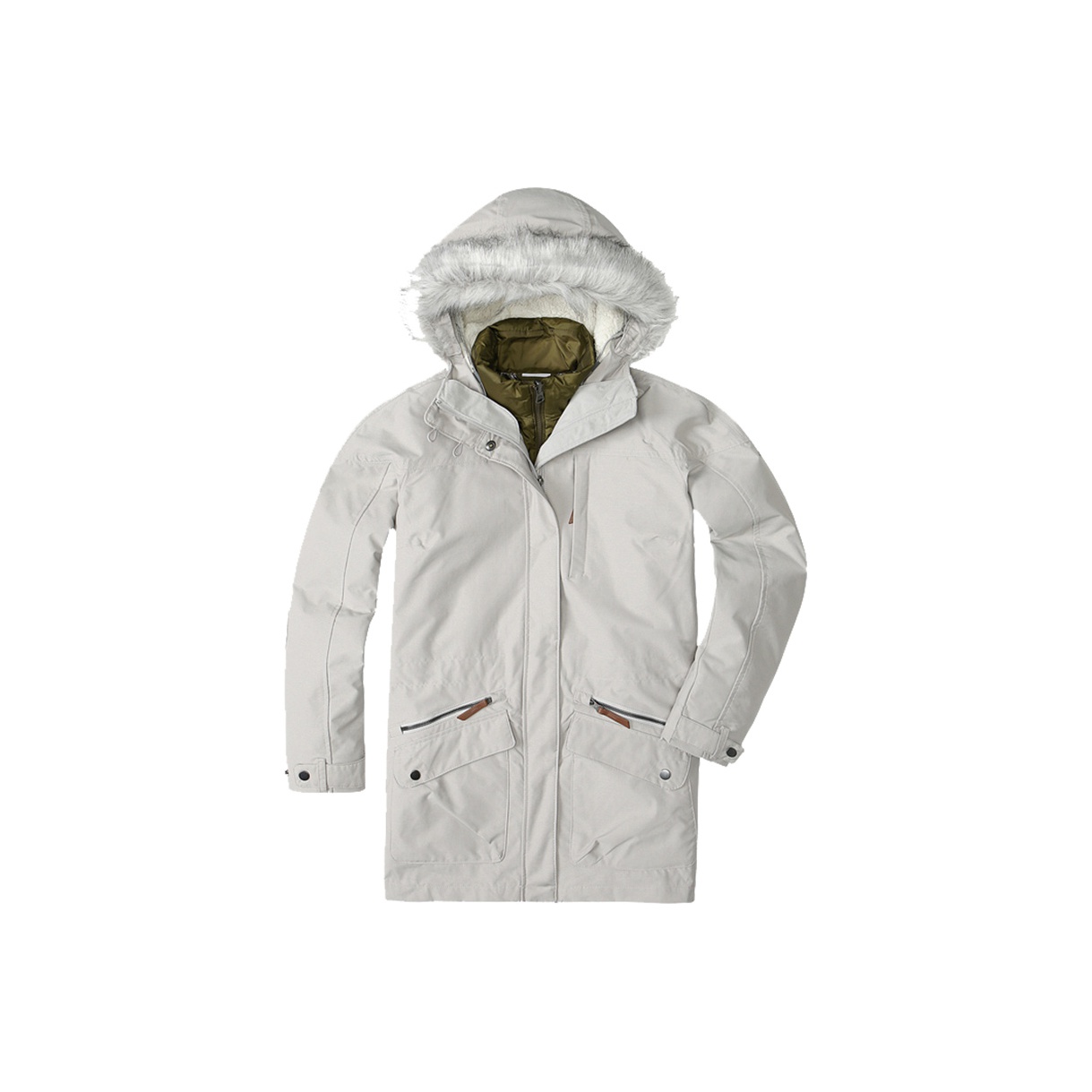 columbia omni quad parka POIZON