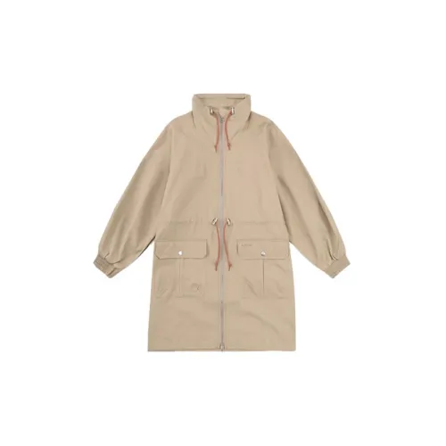 Levis Trench Coats Women's Khaki