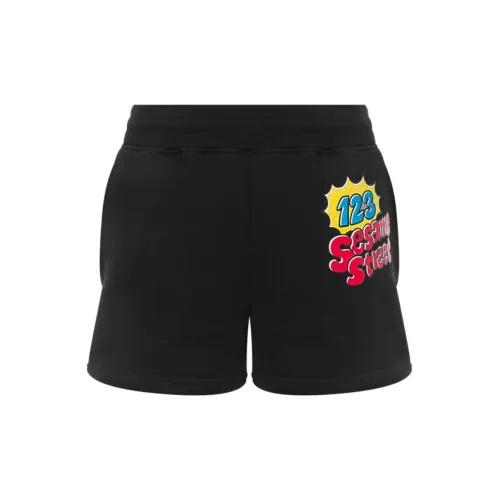 Sesame Street X MOSCHINO Casual Shorts Women's Black