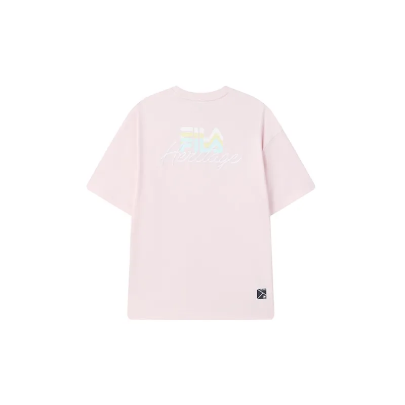 FILA Athletics T-Shirts Women's Bright Pink-1