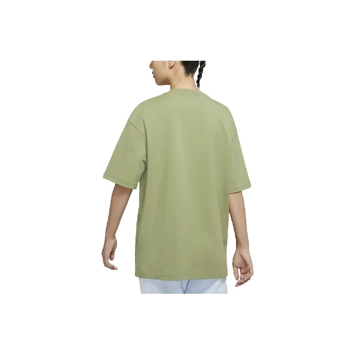 Jordan Drop Shoulder Sleeve T-Shirt Women's Olive Green-1