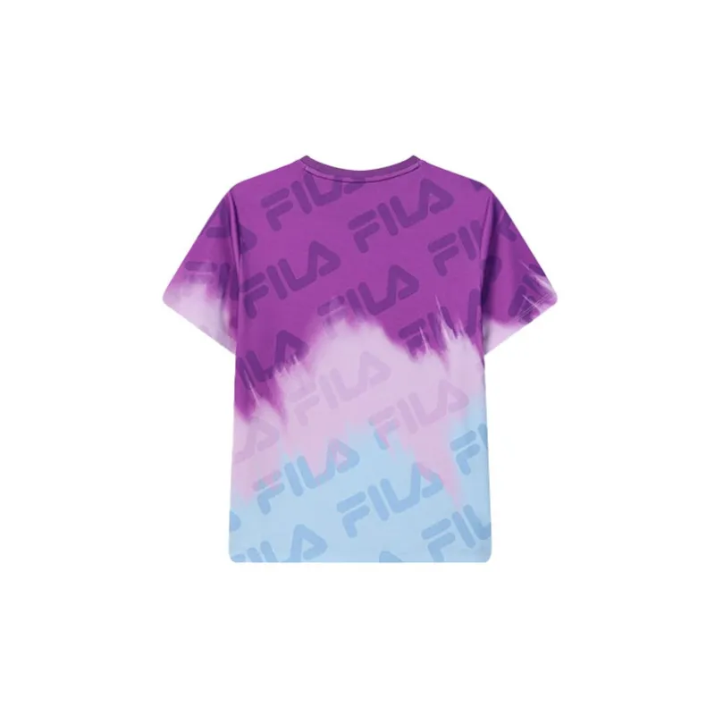 FILA T Shirts Women's EDM Purple-1