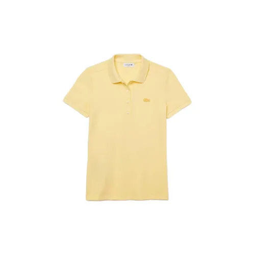 LACOSTE Polo Shirts Women's Yellow