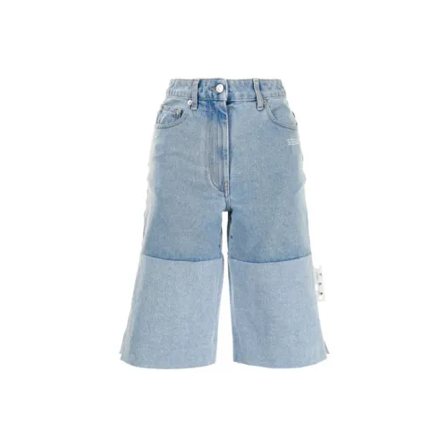 OFF-WHITE SS21 Casual Shorts Women's Blue