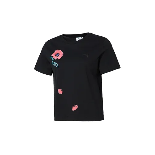 PUMA X Sue Tsai Collaboration T-Shirts Women's Black