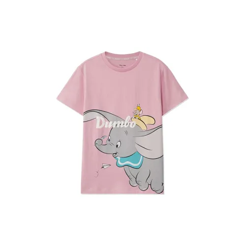 Disney X LINING Disney T-Shirts Women's Floral Honey Pink