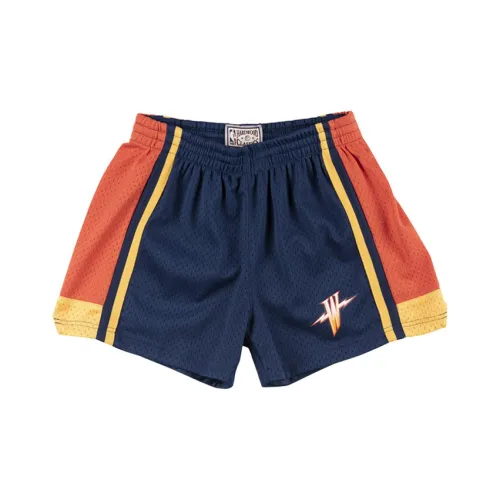 Mitchell & Ness NBA Shorts Warriors Blue Wmns