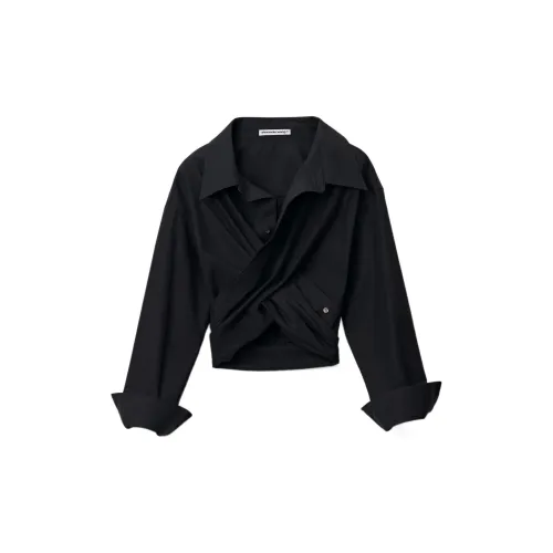 Alexander Wang Crop Tops Women's Black