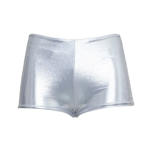 SAINT LAURENT Casual Shorts Women's Silver