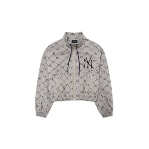 MLB Cropped Coats Women's Gray