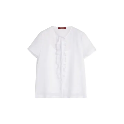 MaxMara Studio Shirts Women's White