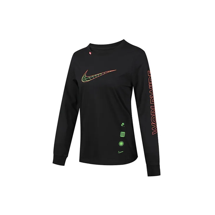 Nike T Shirts Women's Black-2