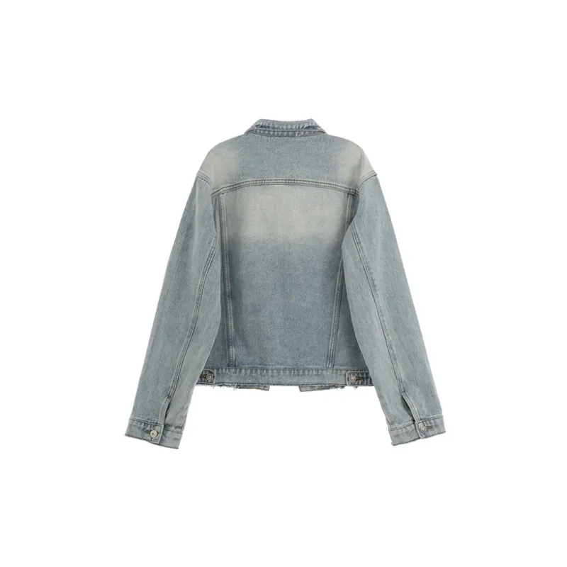 PP Denim Jackets Women's Blue-1