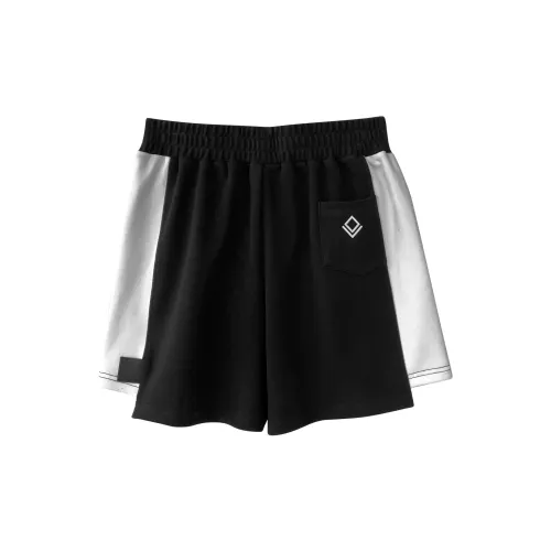 Valeria Obbaco Casual Shorts Women's Black