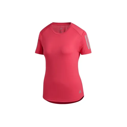 Adidas T-Shirts Women's Prominent Red