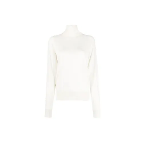 JIL SANDER Cashmere Sweaters Women's White