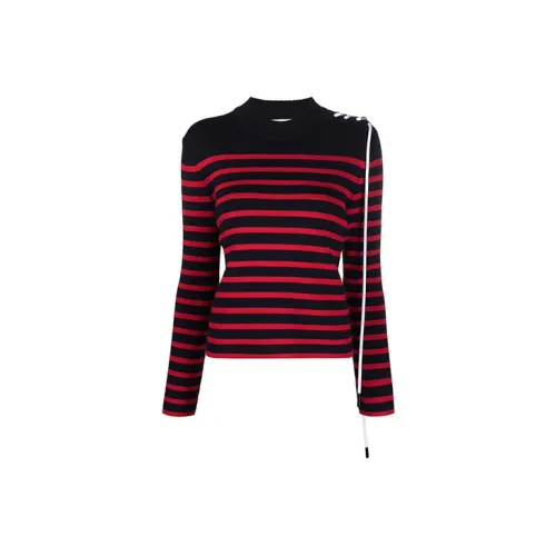 PALM ANGELS Sweaters Women's Black/Red Multicolor