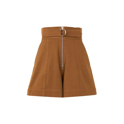 Chloé Casual Shorts Women's Khaki