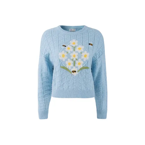 HERLIAN Sweaters Women's Blue