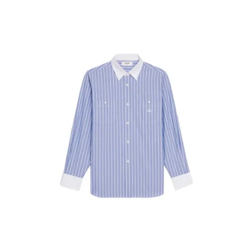 CELINE Shirts Women's Blue