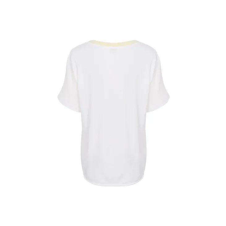 SAINT LAURENT T Shirts Women's White-1