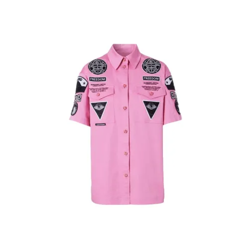 Burberry Shirts Women's Pink