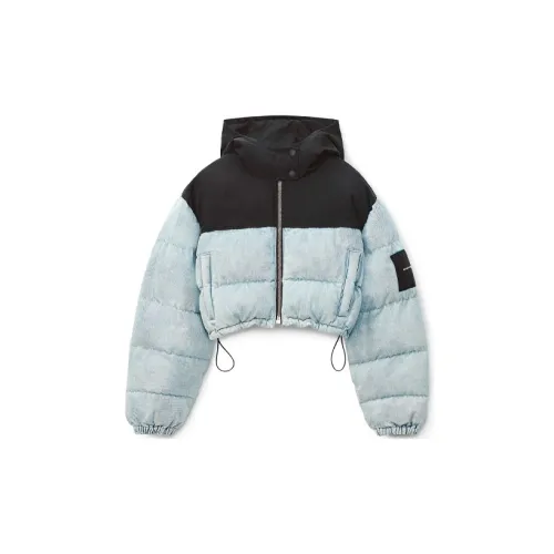 Alexander Wang Cropped Coats Women's Blue