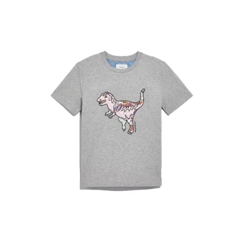 COACH T-Shirts Women's Gray