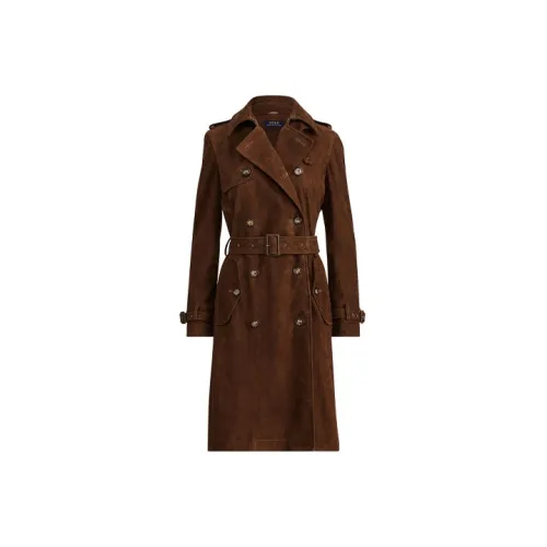 Polo Ralph Lauren Trench Coats Women's Brown