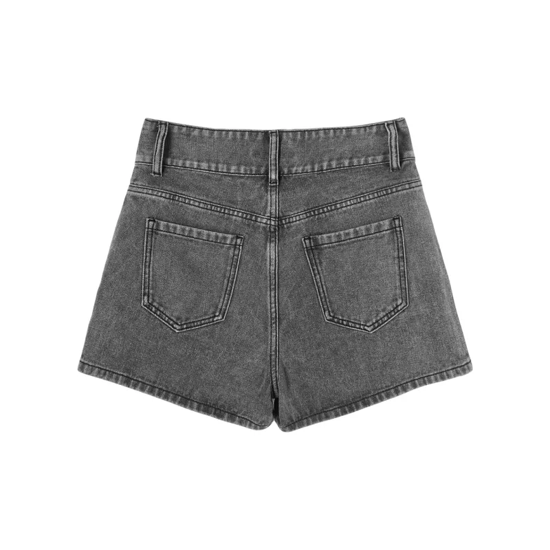 MEETLADY Denim Shorts Women's-1