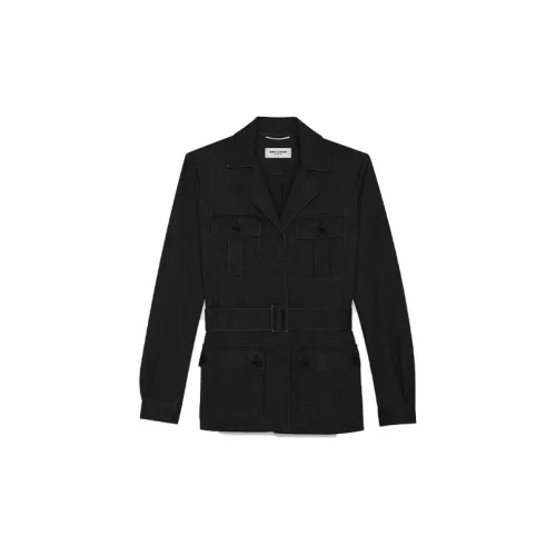 SAINT LAURENT Jackets Women's Black