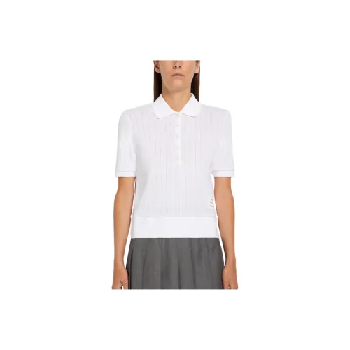 THOM BROWNE Polo Shirts Women's White