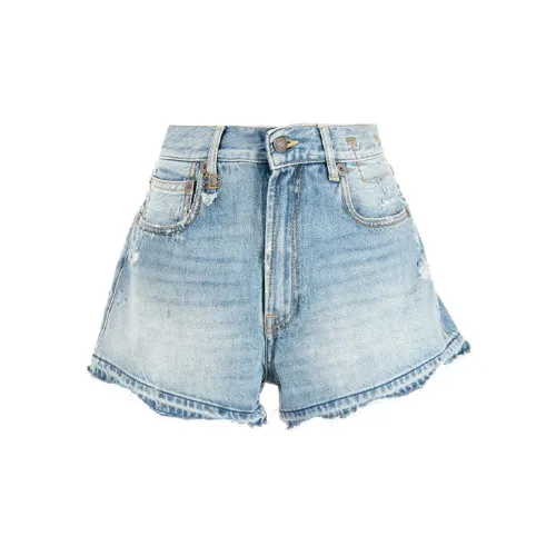 R13 Denim Shorts Women's Blue