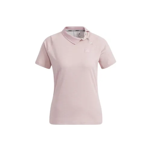 Adidas Polo Shirts Women's Pink