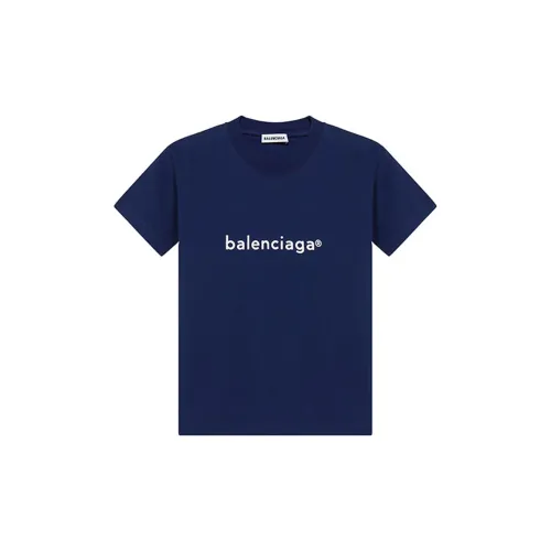 Balenciaga T-Shirts Women's Purple Blue