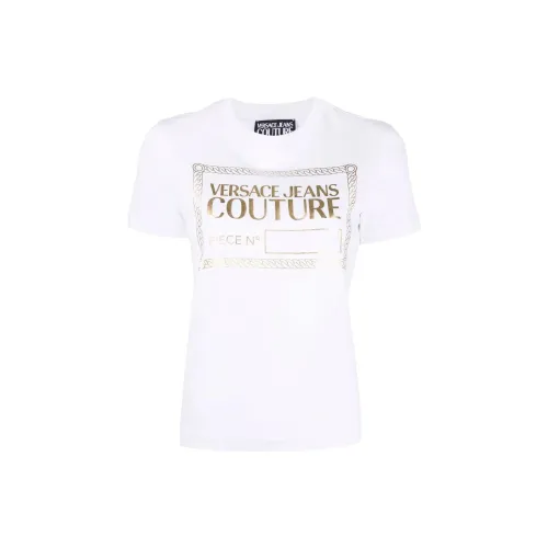 VERSACE JEANS COUTURE T-Shirts Women's White