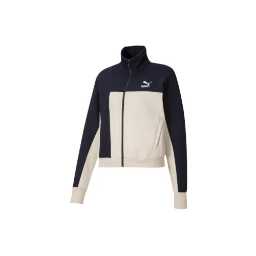 PUMA Jackets Women's Tweed Blue