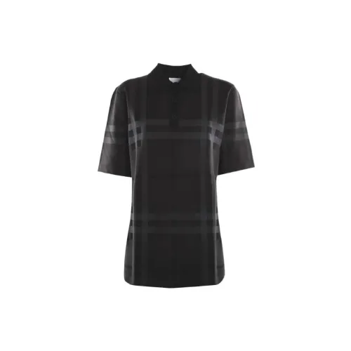 Burberry Polo Shirts Women's Black