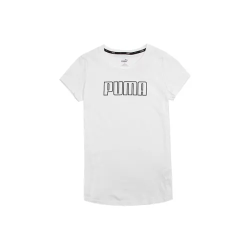 Puma Logo SS Tee W Women's clothing T-shirt