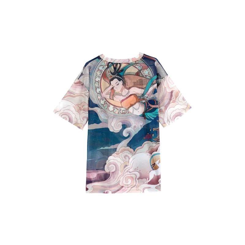JK&JS Crew Neck Loose Fit Other Short-Sleeved T-Shirt Women's-3