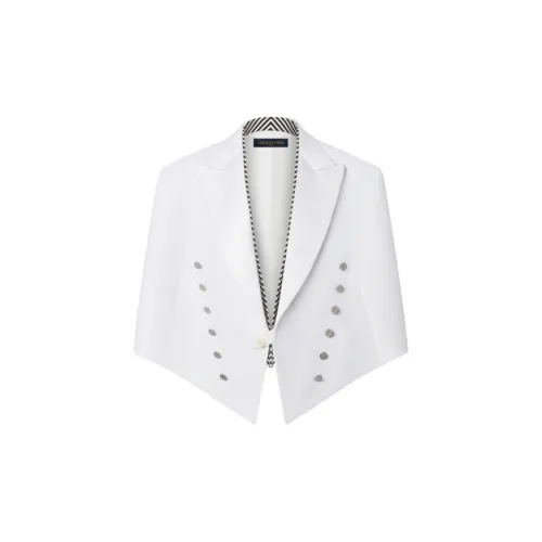 LOUIS VUITTON New Quarterly Products Of LV Jackets Women's White