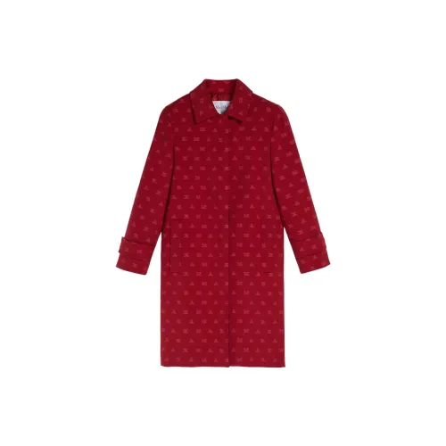 MaxMara Trench Coats Women's Red